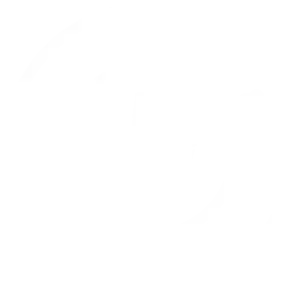 logo klubu Golfclub 85 Rakovník. Obsahu název klubu a ve středu hůl s míčkem s polovinu raka v bílém provedení
